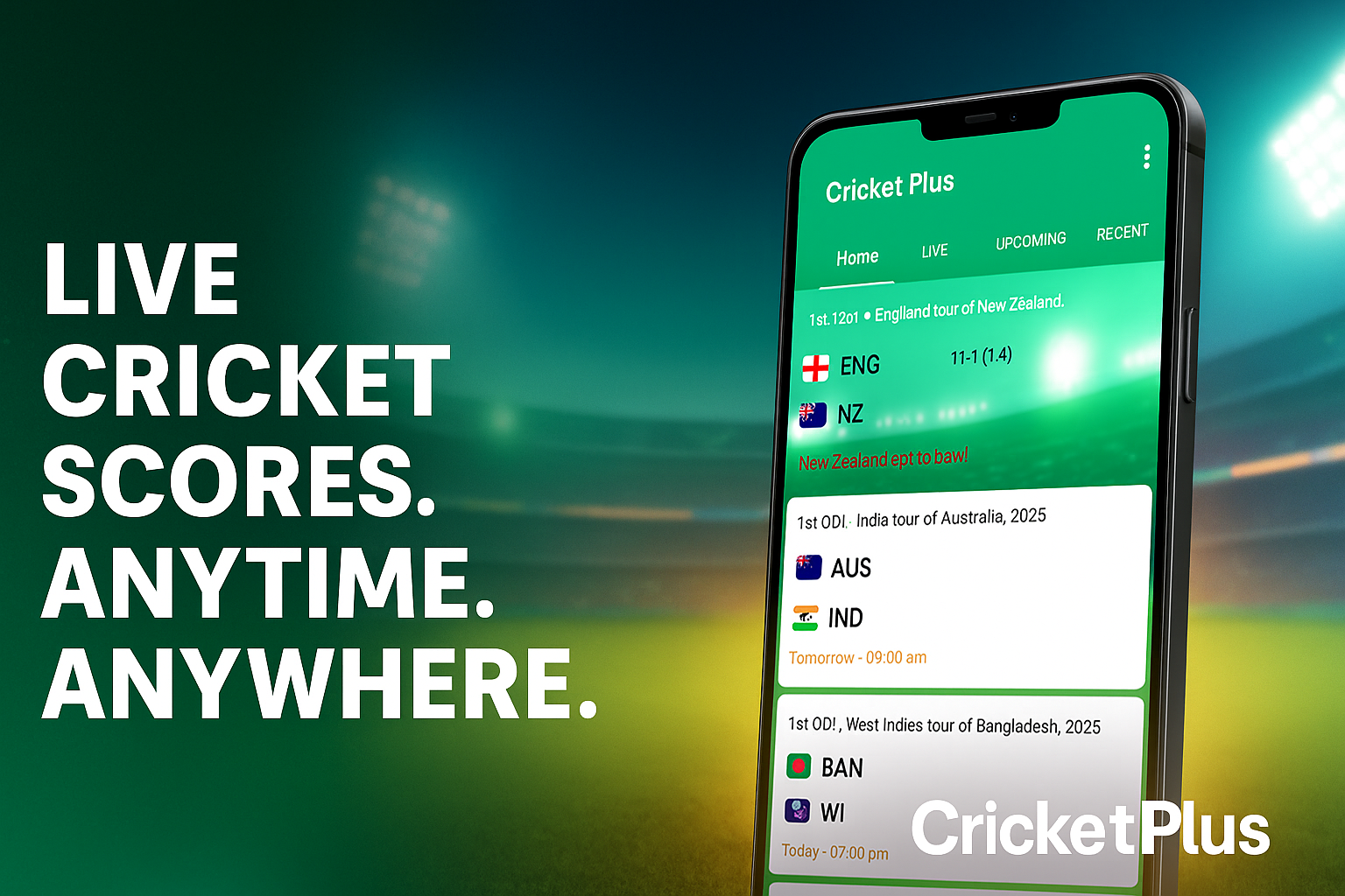 CricPlus - Live Cricket Scores